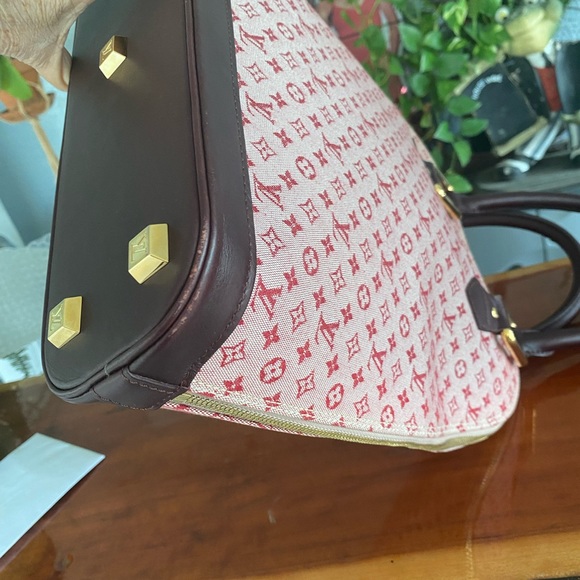 Louis Vuitton Vintage Monogram Mini Lin Alma Haut Satchel W/COA - Picture 9 of 16